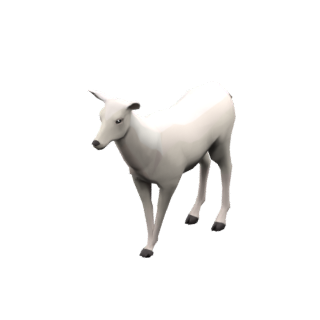 White deer