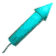 Feu d'artifice cyan