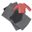 Moule : plastron du courage