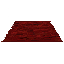 Tappeto di stoffa rossa