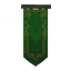 Bannière verte