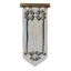 Weißes Banner